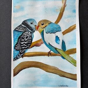 Colorful Bird Art Print